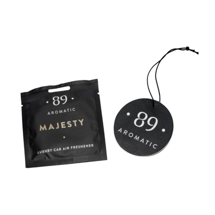 Papierowa zawieszka zapachowa Majesty AROMATIC89