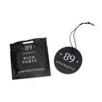 Papierowa zawieszka zapachowa Rich Party AROMATIC89