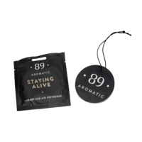 Papierowa zawieszka zapachowa Staying Alive AROMATIC89