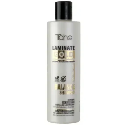 LAMINATE GOLD BIOPLASTIA BALANCE SHAMPOO Bez siarczanowy szampon do włosów prostowanych 300 ml