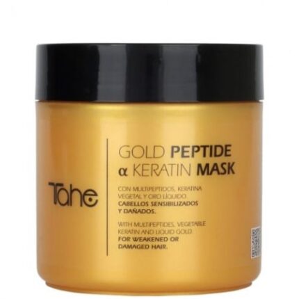 GOLD PEPTIDE – KERATIN MASK – Maska multipeptydowa do włosów zniszczonych 400 ml