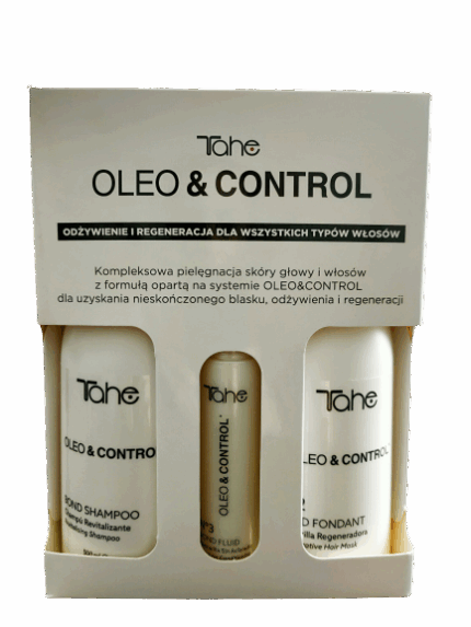 OLEO&CONTROL – PACK – Zestaw szampon 400 ml, maska 400 ml, fluid 60 ml