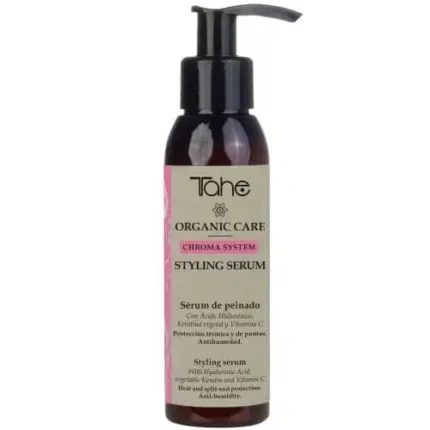 ORGANIC CARE CHROMA SYSTEM – STYLING SERUM – Serum do stylizacji z termoochroną z kwasem hialuronowym, keratyną roślinną i witaminą C 100 ml
