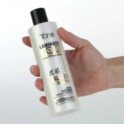 LAMINATE GOLD BIOPLASTIA BALANCE SHAMPOO Bez siarczanowy szampon do włosów prostowanych 300 ml - obrazek 2