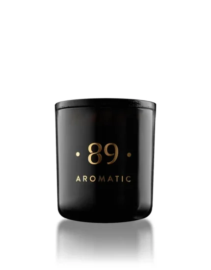 Świeca z wosku palmowego (w szklanym słoiku) Aromatic •89•